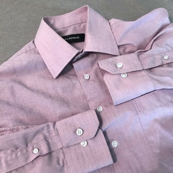 Ted Lapidus mens dress shirt size 41, neck 16 - Picture 2 of 3